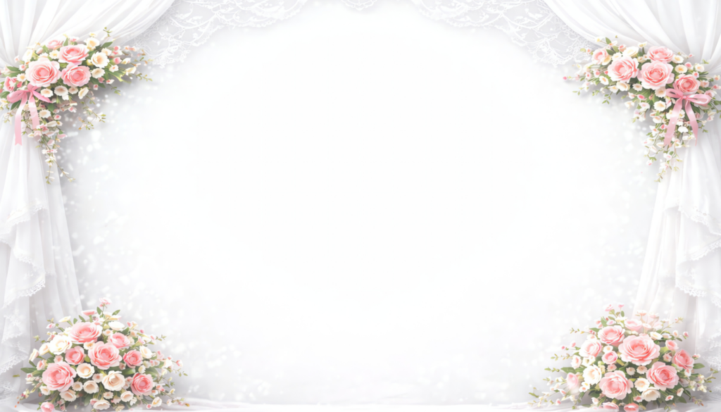 清楚にも華やかにも寄せやすい