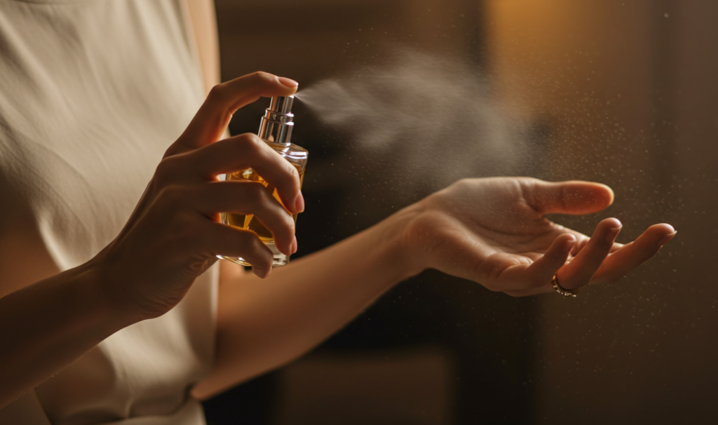 ヘアミストと香水は一緒に使える?