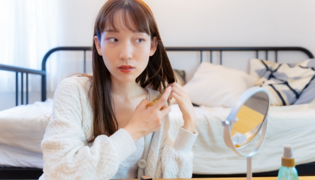 こすらず、香りのタイプで場所も少し変える