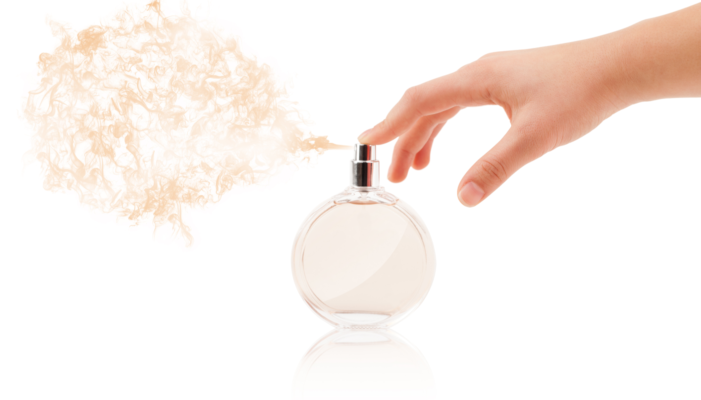 空中に噴射してくぐる付け方