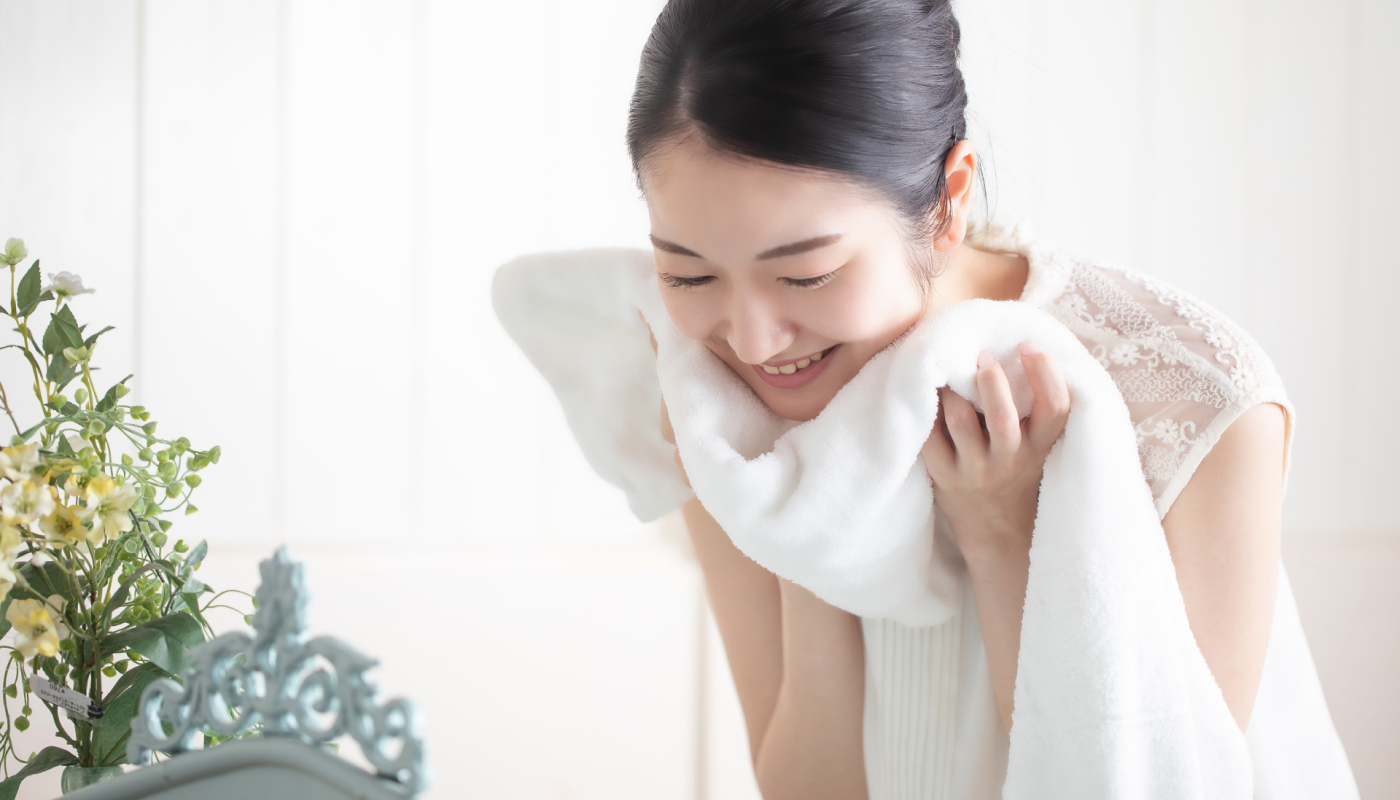 【Step3】必要に応じぬるま湯で洗い流す