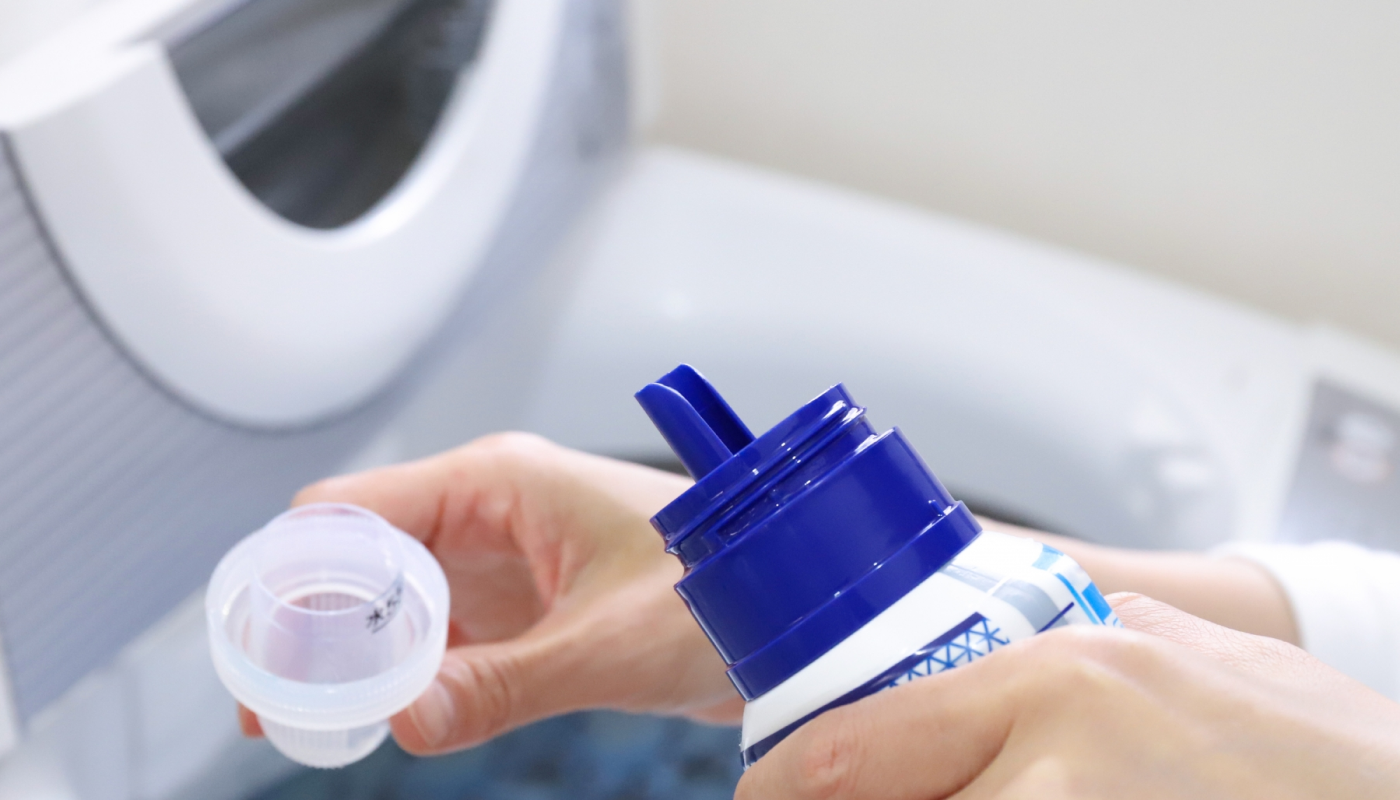 洗剤と一緒に入れない