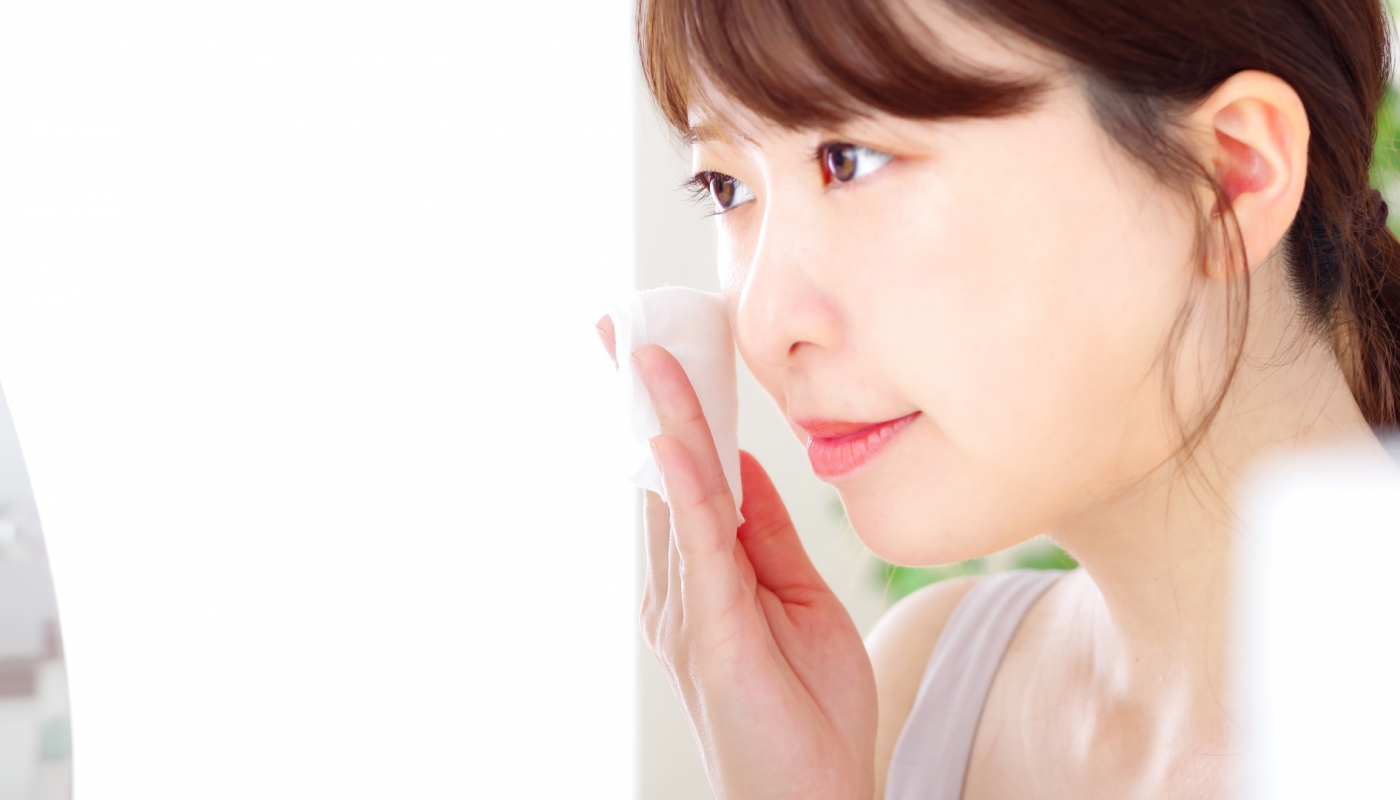 ①メイクオフが手軽にできる