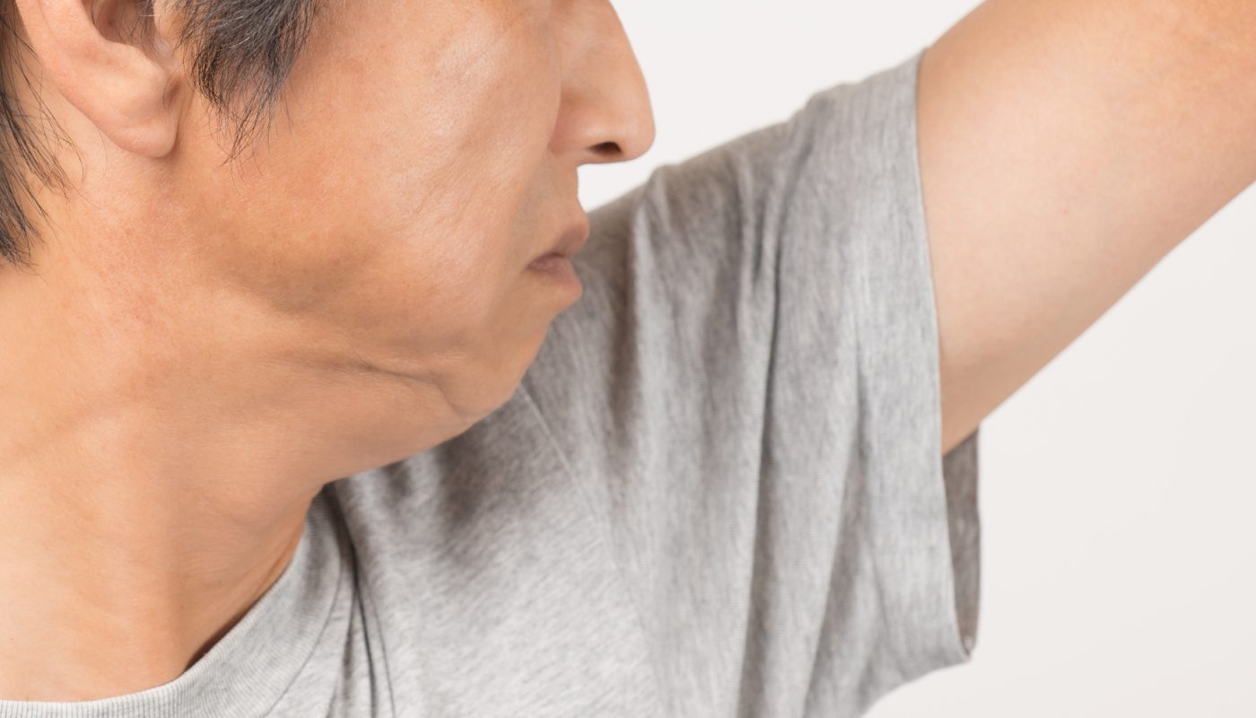 汗・皮脂が出やすい部分を重点的に洗う