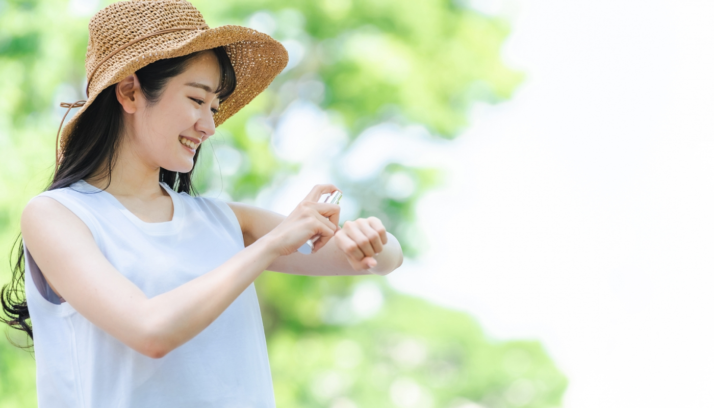 日焼け止めスプレータイプの使い方