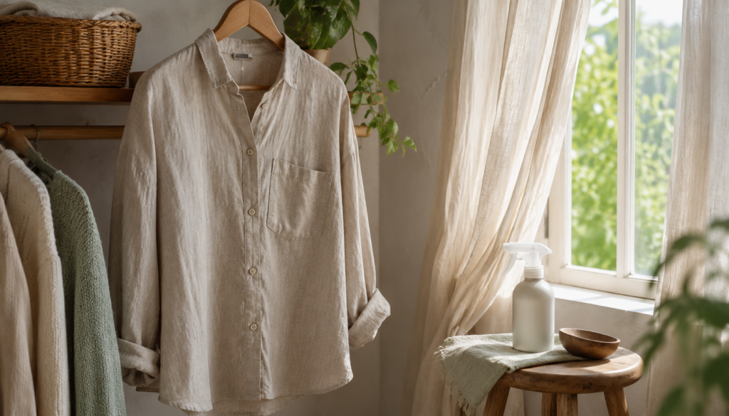 ファブリックミストは服に直接かけてもいい?