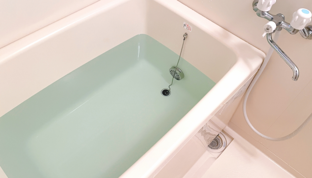 お風呂の残り湯を使わない
