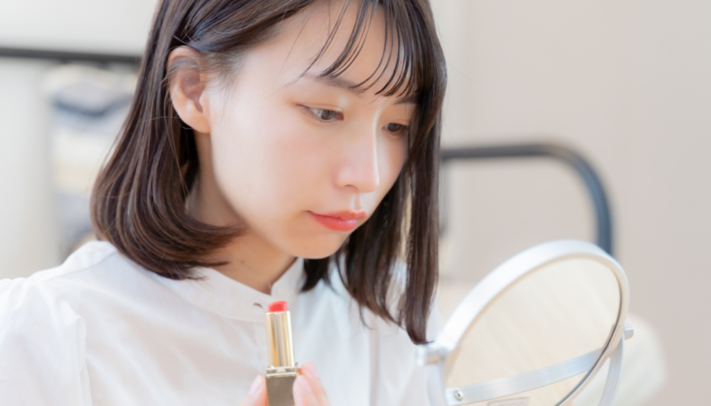 リップが落ちにくくなる