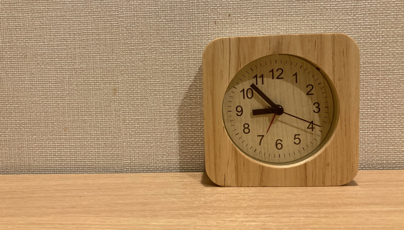 5分～10分程度おく