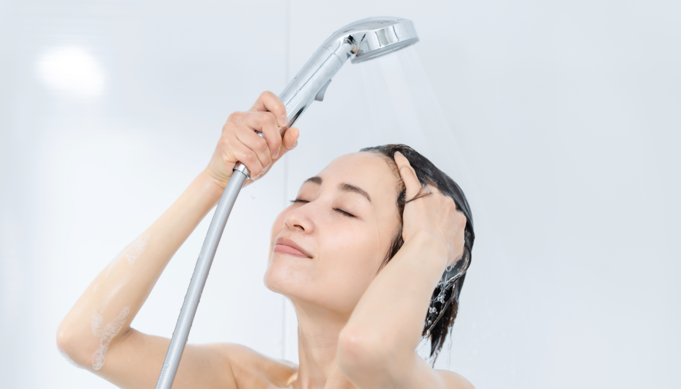 ポイント3：洗い残しはNG。すすぎをしっかり行うことの重要性