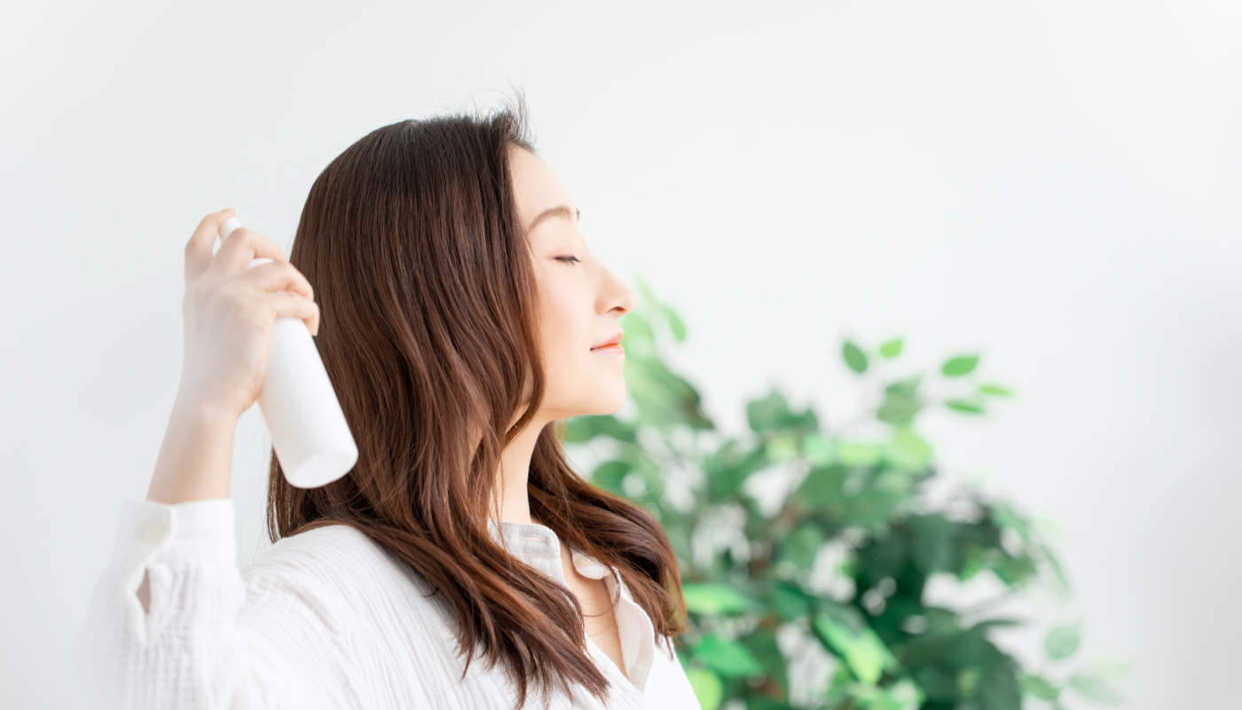 ヘアオイルスプレーの効果を引き出す使い方は？