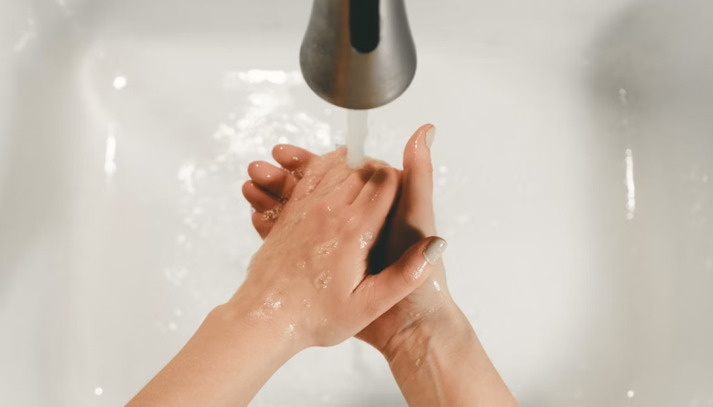 事前準備1.手を清潔に洗う