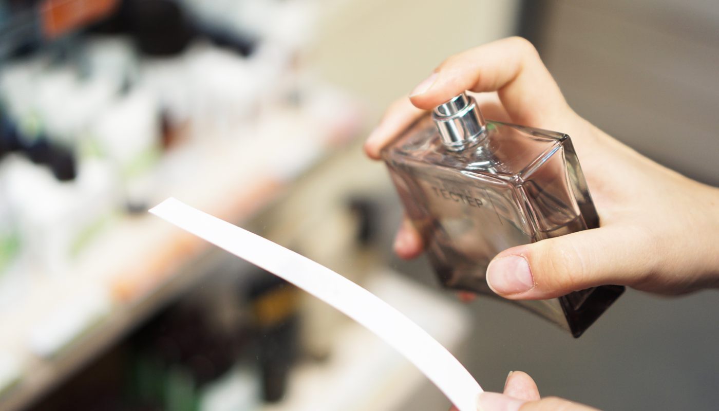 香りを試すのは2~3種類まで