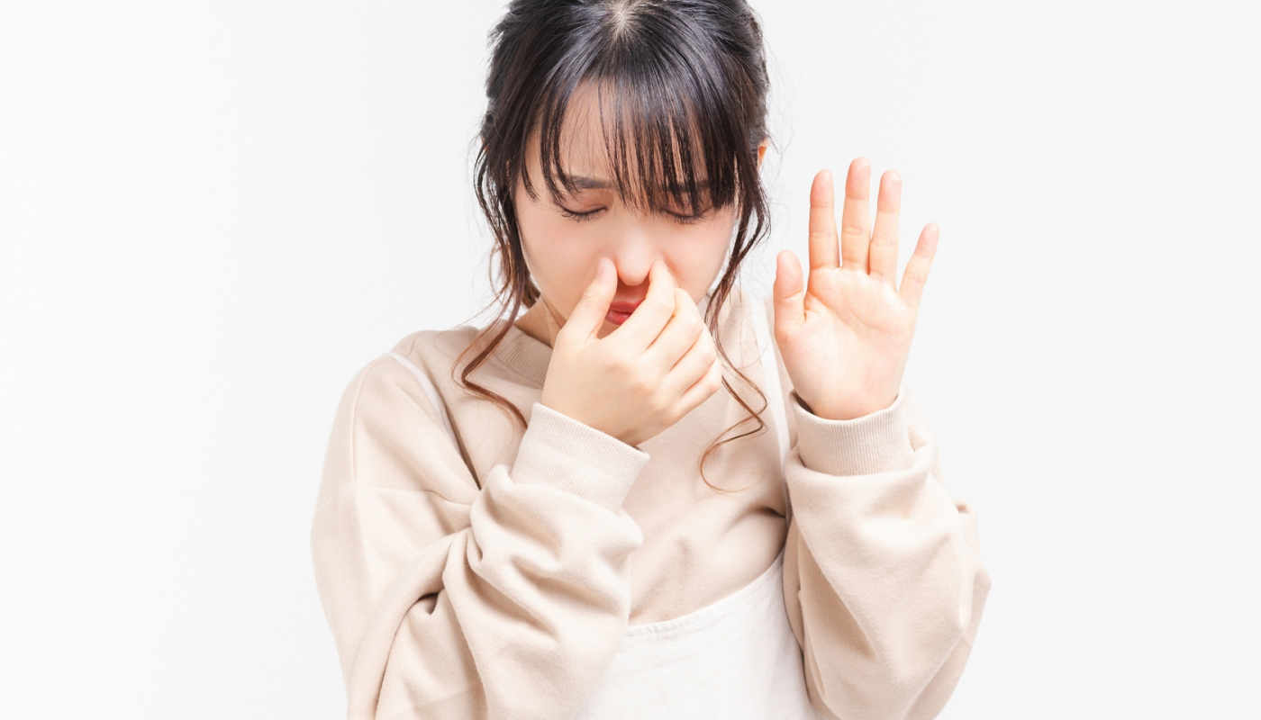皮脂と混ざり悪臭になる可能性がある
