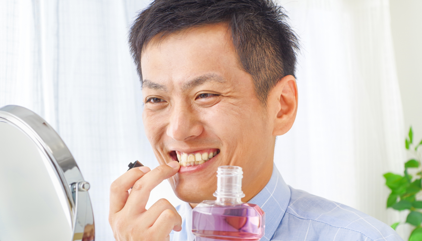 虫歯予防にはフッ素配合のマウスウォッシュがおすすめ