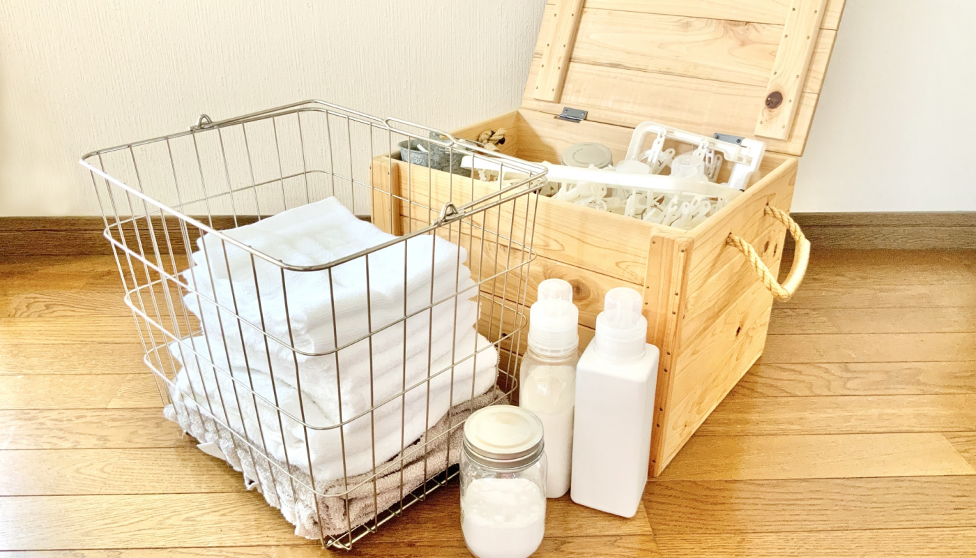 洗剤・柔軟剤で清潔感のあるいい匂い