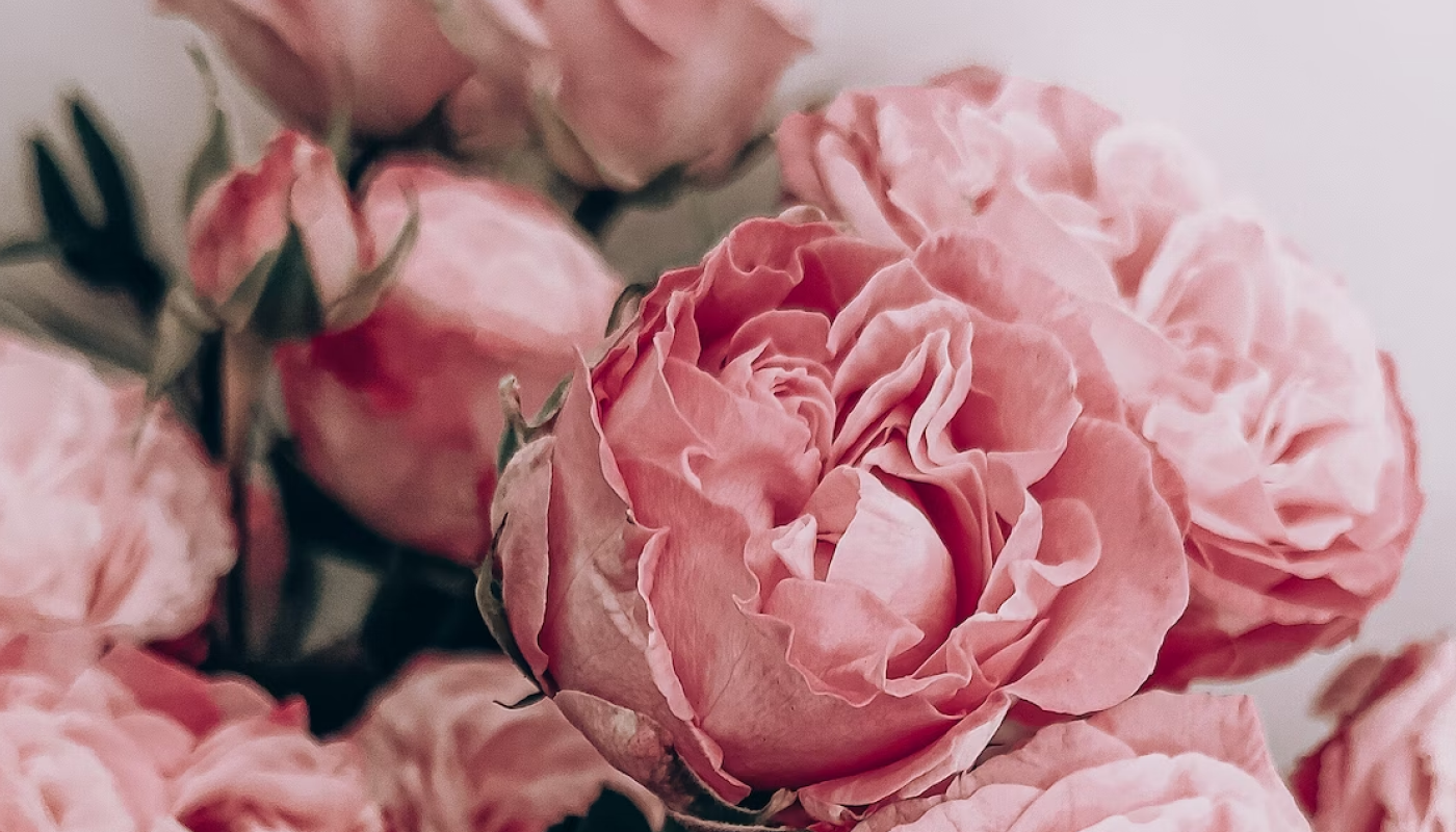 フローラル系と組み合わせて花のように華やかに♡