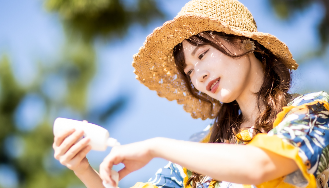 目的にあった日焼け止めで紫外線対策を！
