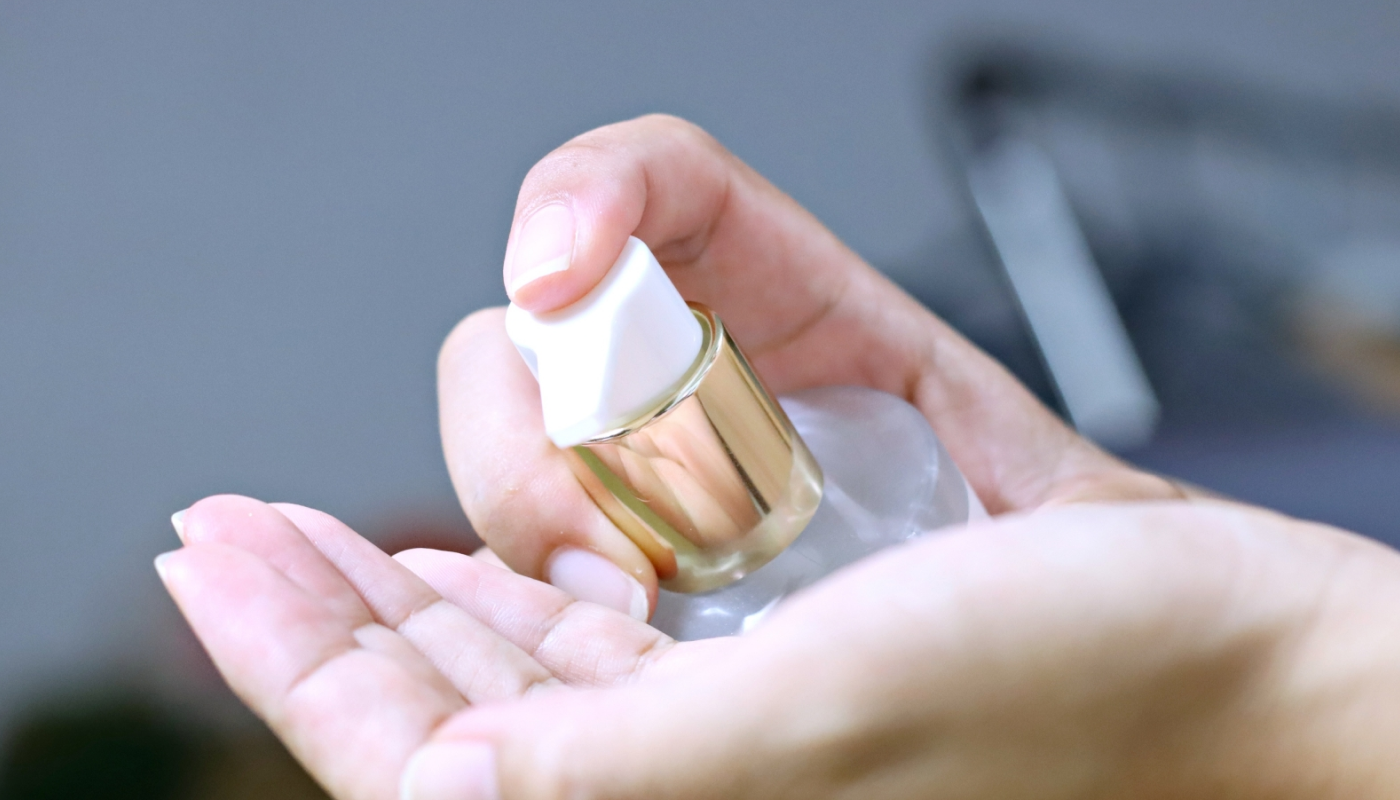 ①ポンプ式はべたべたしにくい商品が多い