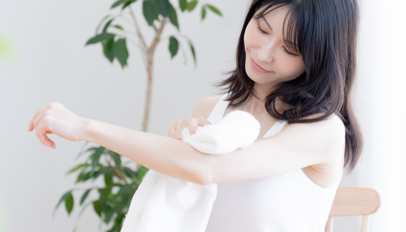 肌に優しい柔軟剤を使う