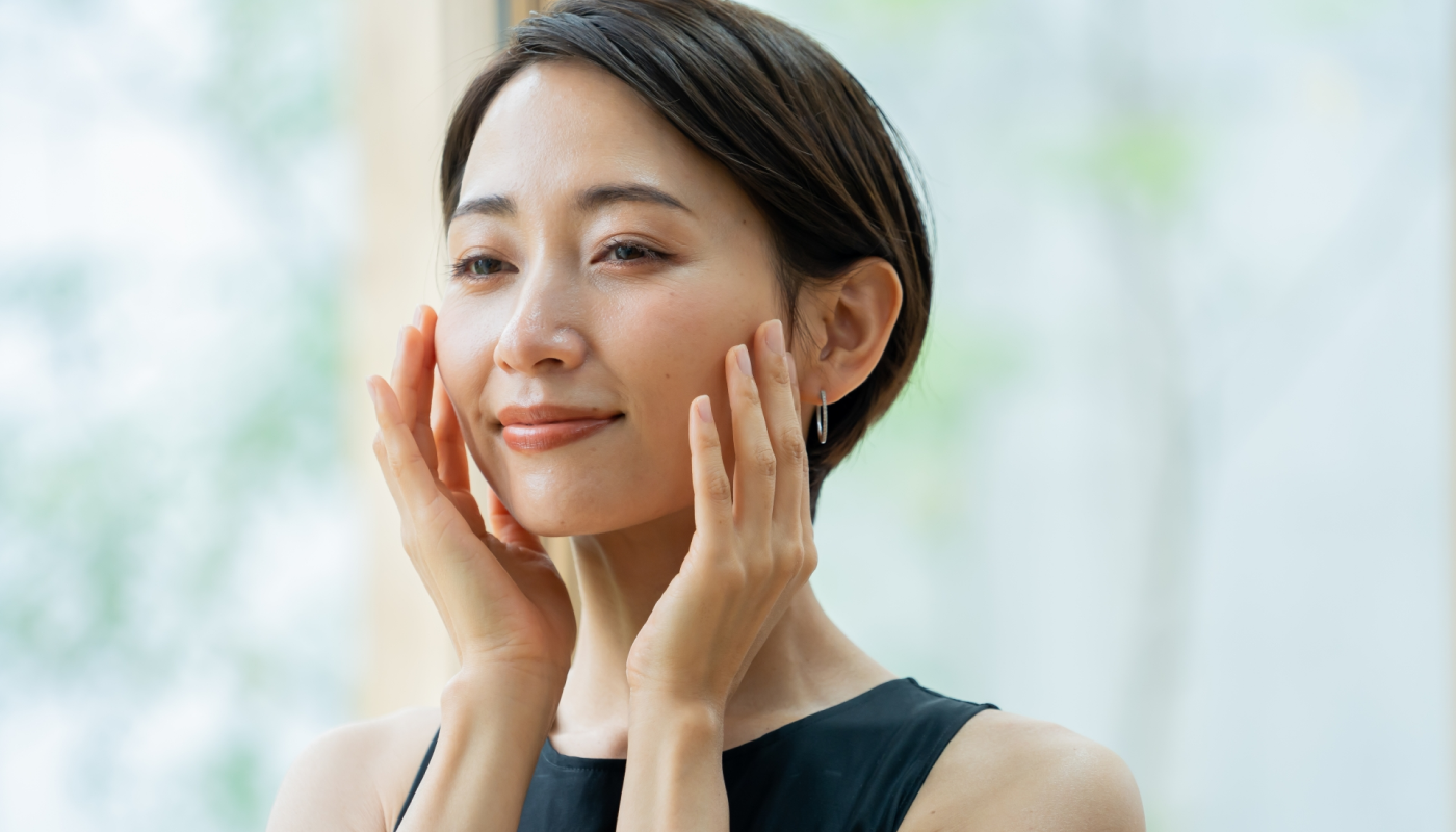 ②速乾性があり肌になじむ
