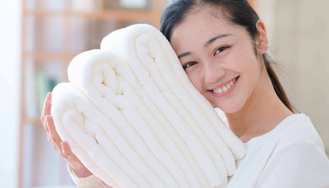 ふんわり仕上げたいなら【柔軟剤入り】