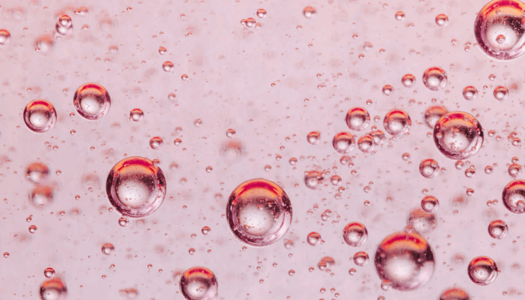 ジェルタイプで発泡性の低いものを