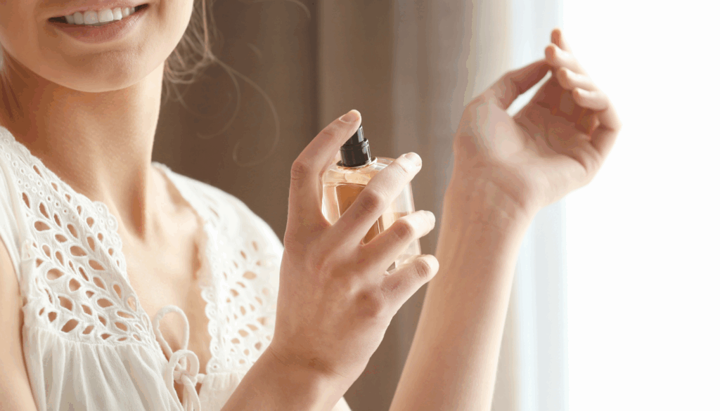 オードトワレ 香水の付け方